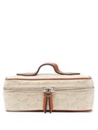 Matchesfashion.com Mtier - Many Day Geometric-print Canvas Bag - Mens - Beige