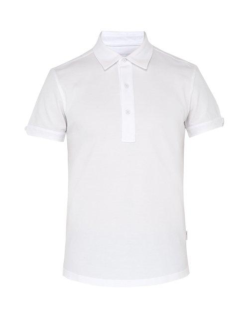 Matchesfashion.com Orlebar Brown - Sebastian Cotton Piqu Polo T Shirt - Mens - White