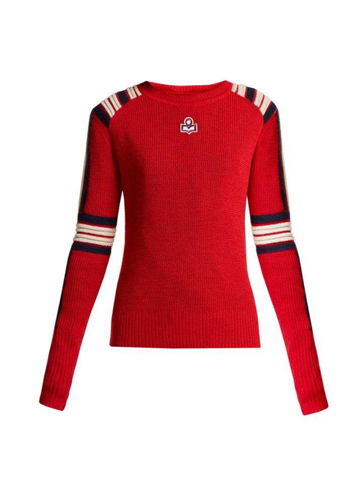 Isabel Marant Étoile Hayward Striped Wool Sweater