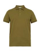 Matchesfashion.com Moncler - Maglia Logo Appliqu Cotton Piqu Polo Shirt - Mens - Green