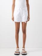 Citizens Of Humanity - Annabelle High-rise Denim Shorts - Womens - White