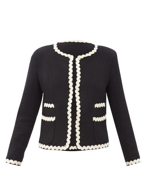 Matchesfashion.com Weekend Max Mara - Salmone Jacket - Womens - Black White