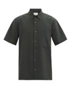 Matchesfashion.com Nanushka - Adam Gingham-seersucker Shirt - Mens - Green Multi