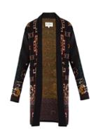 Matchesfashion.com Etro - Intarsia Knit Wool Blend Cardigan - Mens - Multi