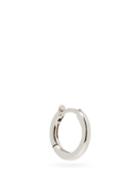 Matchesfashion.com Spinelli Kilcollin - Micro Hoop 18kt White-gold Single Earring - Mens - White Gold