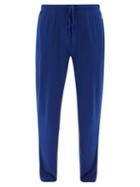 Matchesfashion.com Polo Ralph Lauren - Logo-embroidered Pyjama Trousers - Mens - Blue