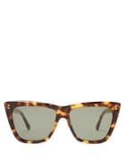 Stella Mccartney Cat-eye Tortoiseshell Acetate Sunglasses