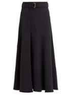 Matchesfashion.com Weekend Max Mara - Elvira Skirt - Womens - Navy