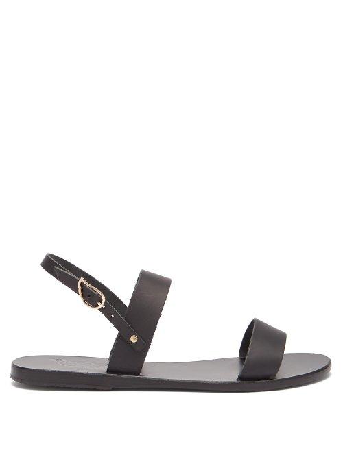 Matchesfashion.com Ancient Greek Sandals - Clio Leather Sandals - Womens - Black