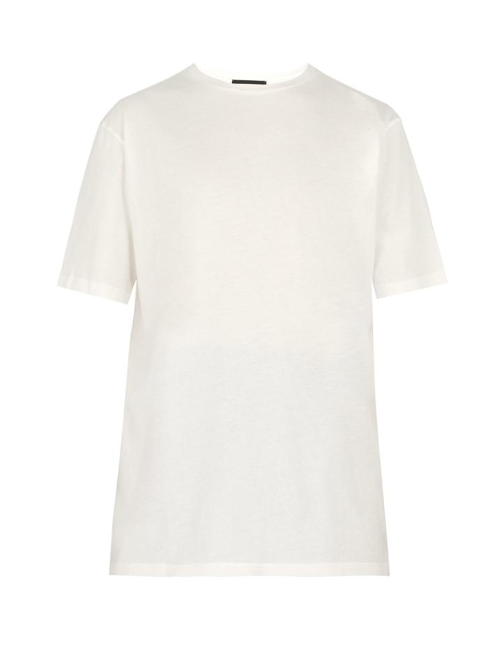 Haider Ackermann Somewhere Printed Cotton-jersey T-shirt
