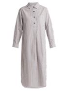 Mara Hoffman Hannah Striped Cotton Dress