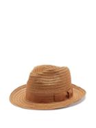 Matchesfashion.com Borsalino - Ribbon Embellished Panama Hat - Mens - Cream