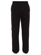 Matchesfashion.com Balenciaga - Cotton Jersey Track Pants - Mens - Black