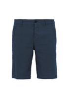 Matchesfashion.com Barena Venezia - Linen Blend Shorts - Mens - Navy