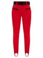 Matchesfashion.com Goldbergh - Paris Stirrup Cuff Ski Trousers - Womens - Red