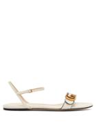 Gucci Marmont Leather Sandals
