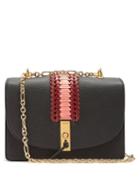 Matchesfashion.com Altuzarra - Ghianda Leather Cross Body Bag - Womens - Black Pink