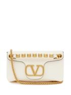 Valentino Garavani - V-logo Small Shoulder Bag - Womens - White