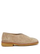 Lemaire - Piped Suede Shoes - Womens - Beige