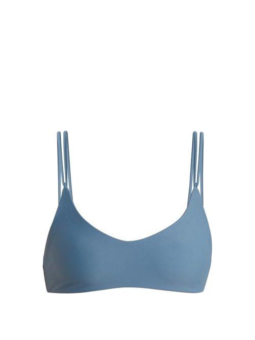 Matchesfashion.com Jade Swim - Duality Bikini Top - Womens - Blue