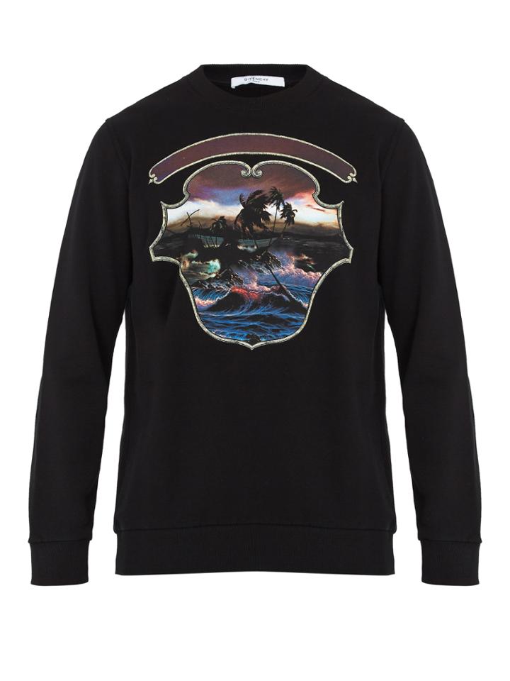 Givenchy Hawaii-print Cotton Sweatshirt