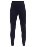 Matchesfashion.com Falke - High-rise Thermal Leggings - Womens - Dark Navy