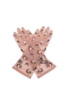 Gucci Floral-embroidered Tulle Gloves