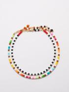 Roxanne Assoulin - Bold & Brite Enamel Choker Set - Womens - Multi