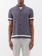 Orlebar Brown - Hibbert Bandana-print Poplin Shirt - Mens - Blue Multi
