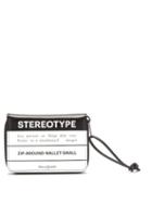 Matchesfashion.com Maison Margiela - Stereotype Leather Wallet - Mens - Black