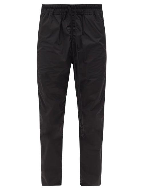 Matchesfashion.com Fear Of God - Technical-shell Track Pants - Mens - Black