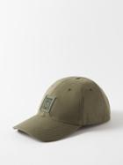 Loewe - Logo-plaque Cotton-canvas Baseball Cap - Mens - Khaki