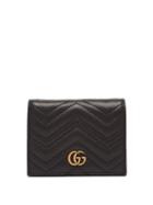 Matchesfashion.com Gucci - Gg Marmont Quilted-leather Wallet - Womens - Black