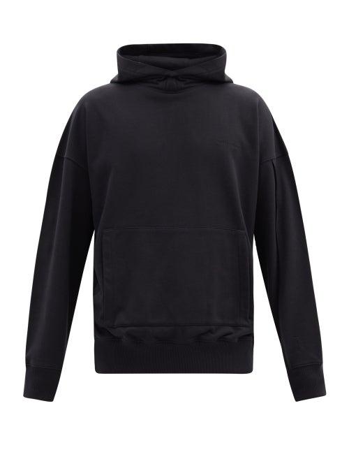 Matchesfashion.com A-cold-wall* - Dissection Cotton-blend Hooded Sweatshirt - Mens - Black