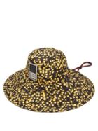 Matchesfashion.com Ganni - Azalea Floral Print Bucket Hat - Womens - Black