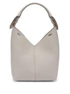 Matchesfashion.com Anya Hindmarch - Build A Bag Grained Leather Tote Bag - Womens - White