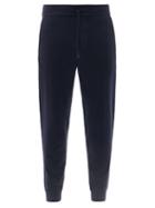 Matchesfashion.com Ralph Lauren Purple Label - Spa Wool-blend Track Pants - Mens - Navy
