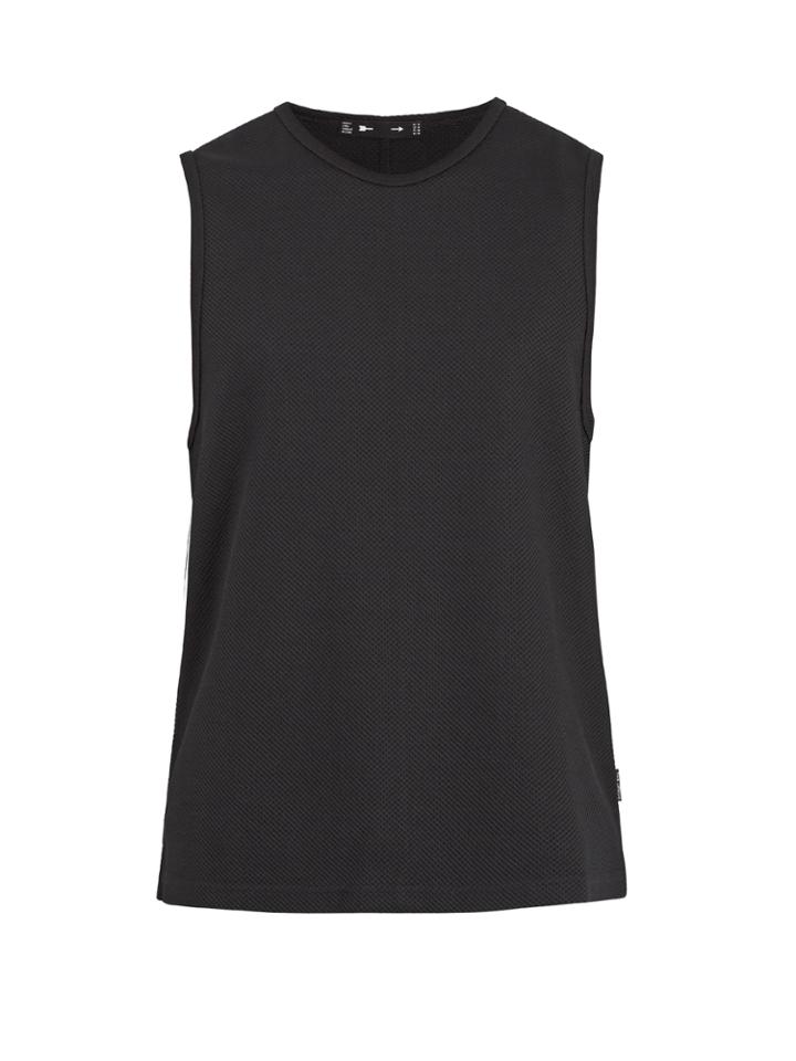 The Upside Midnight Crew-neck Jacquard-knit Tank Top