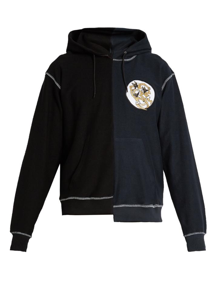 J.w.anderson Distorted Hooded Jersey Sweatshirt
