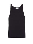 Matchesfashion.com The White Briefs - Rye Organic Cotton Singlet Vest - Mens - Navy