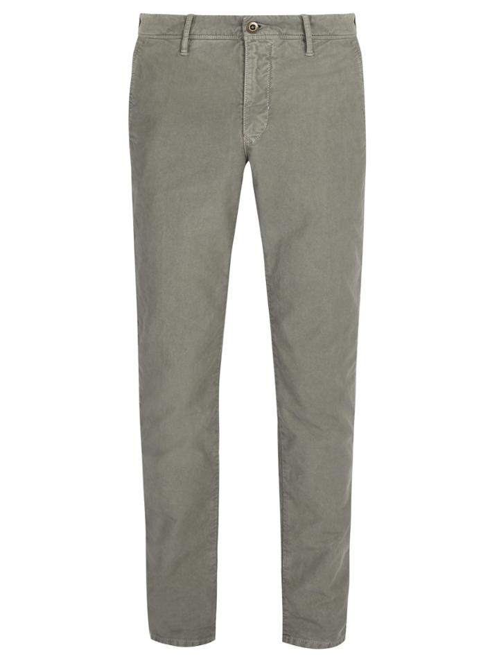 Incotex Slim-fit Cotton-twill Chino Trousers