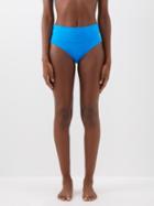 Melissa Odabash - Brussels High-rise Bikini Briefs - Womens - Cobalt Blue