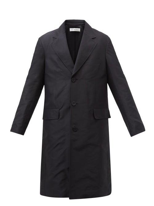 Our Legacy - Dolphin Single-breasted Technical Overcoat - Mens - Black