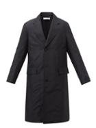 Our Legacy - Dolphin Single-breasted Technical Overcoat - Mens - Black
