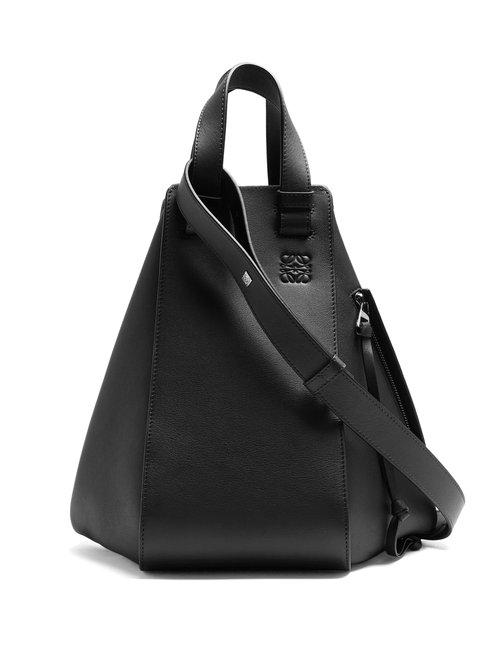 Matchesfashion.com Loewe - Hammock Small Leather Tote - Womens - Navy
