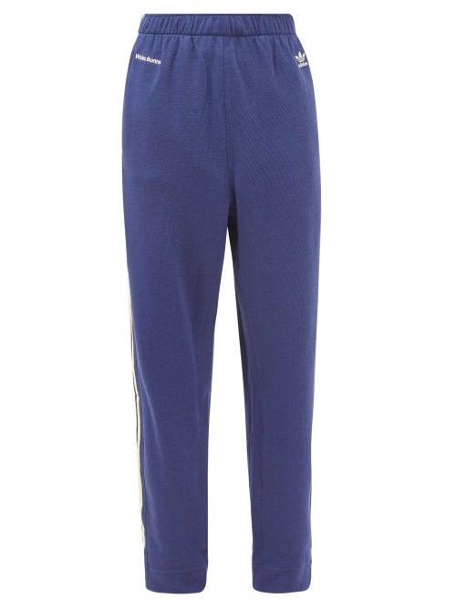 Adidas X Wales Bonner - 80s Jersey Track Pants - Mens - Navy