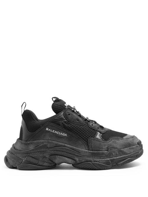 Matchesfashion.com Balenciaga - Triple S Low Top Trainers - Mens - Black