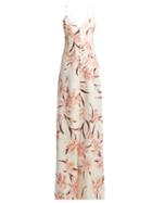 Matchesfashion.com Zimmermann - Corsage Floral Print Linen Dress - Womens - Cream Print