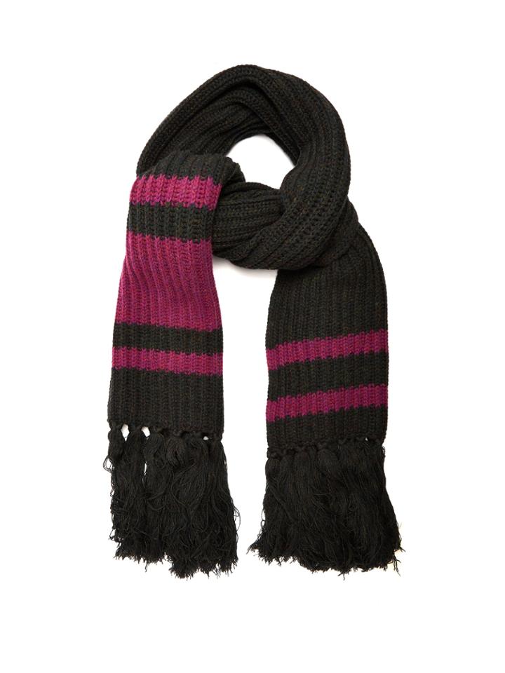 Balenciaga Fringed Wool Scarf