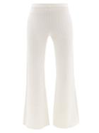 Gabriela Hearst - Nadia Rib-knitted Cashmere-blend Trousers - Womens - Ivory